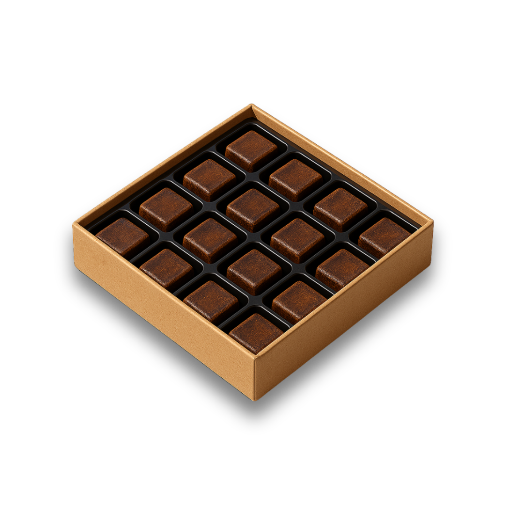 Iced Coffee Cubes Caramel