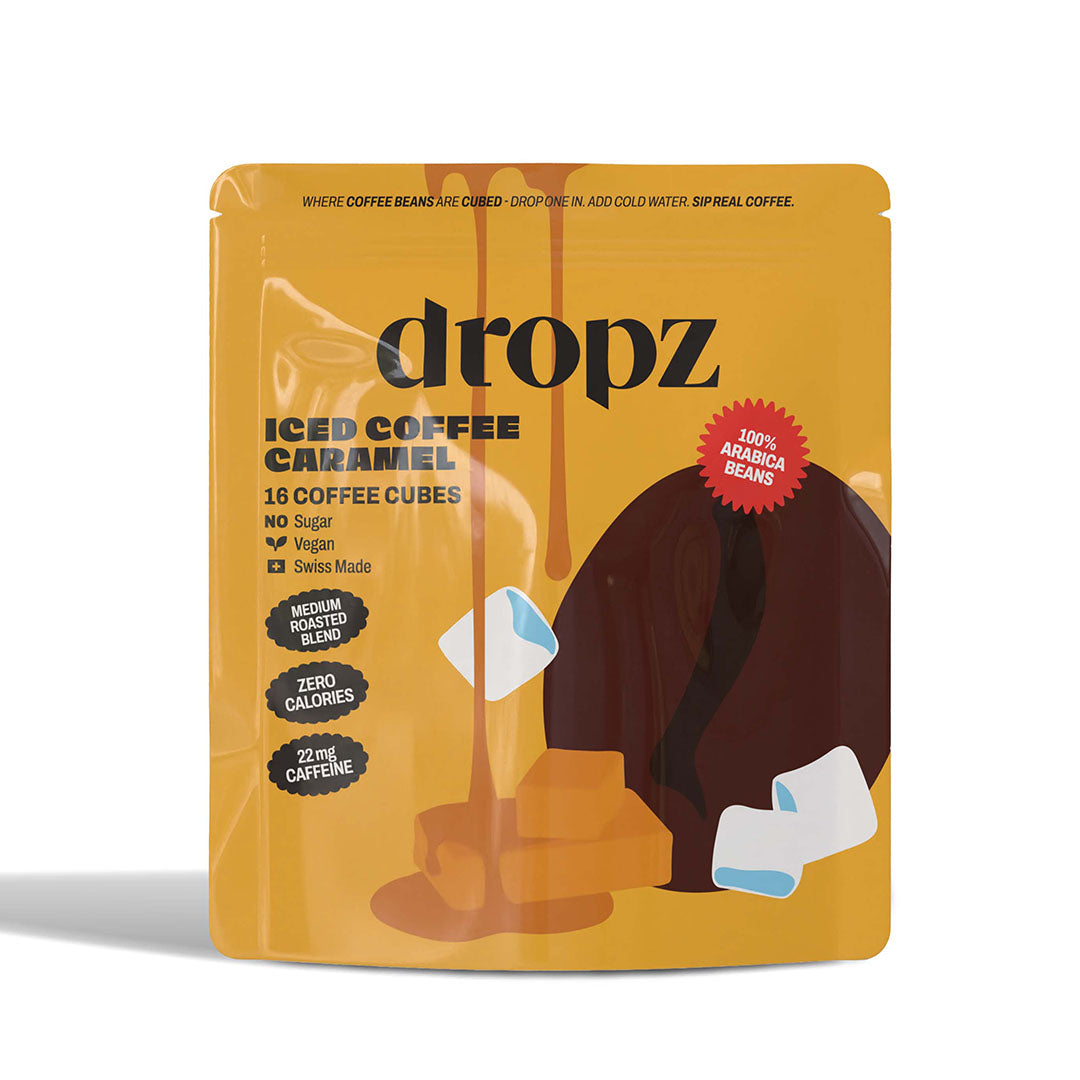 Iced Coffee Cubes Caramel