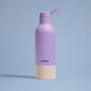 dropz Bottle lavender - 0.5L with storage compartment